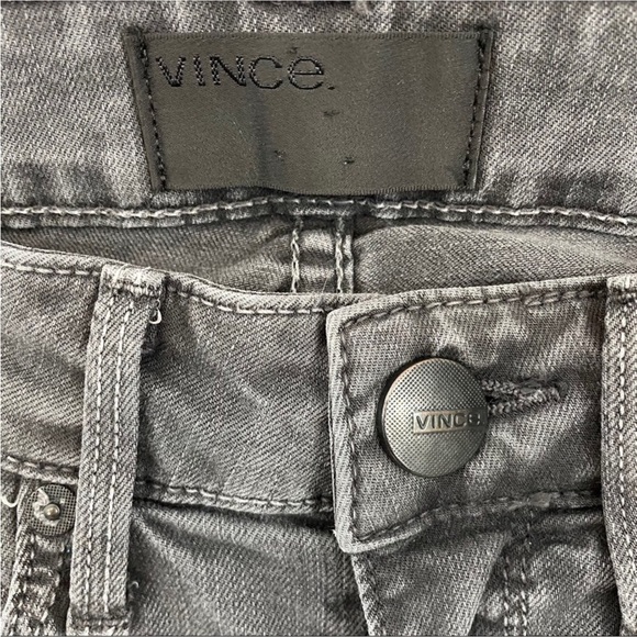 Vince Skinny Jeans in Used Black - Picture 3 of 6